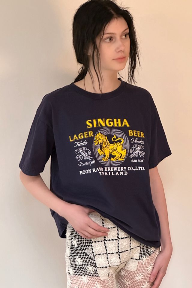 Vintage 1990's Singha Beer T-Shirt Selected By Afterlife Boutique #3