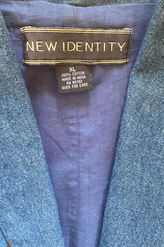 1990s Crewel Embroidered Denim Jacket Selected By Ritual Vintage #3
