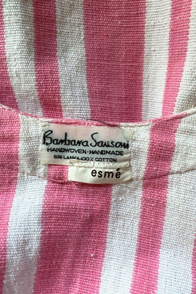 1980s Candy Stripe Handwoven Dolman Jacket Selected By Ritual Vintage #2