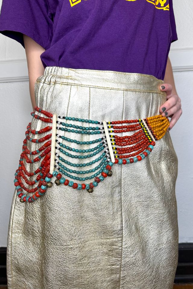 Vintage Multi Strand Tiered Beaded Belt Selected by Cherry #1