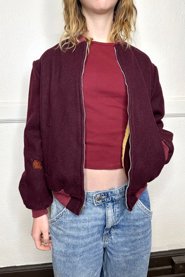 Vintage 1940s Wool Athletic Jacket Selected by Cherry #2