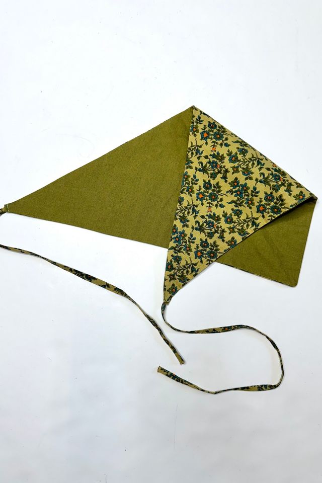 Vintage 1960s Floral Head Kerchief Selected by Cherry #3