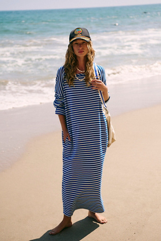 Tivoli Maxi by free-est at Free People in Navy Combo, Size: Small