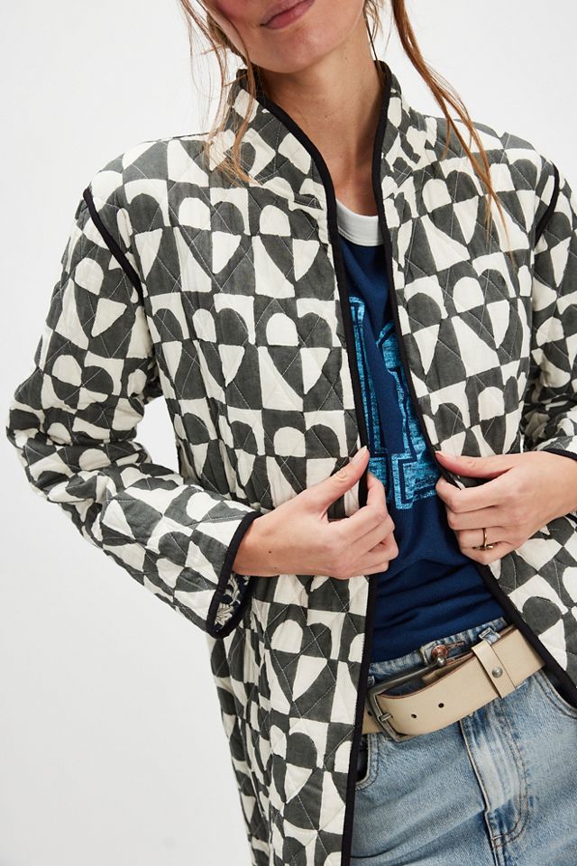 Manteau Jiya SZ Blockprints #3