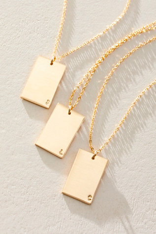 Set & Stones Personalized Goldie Necklace