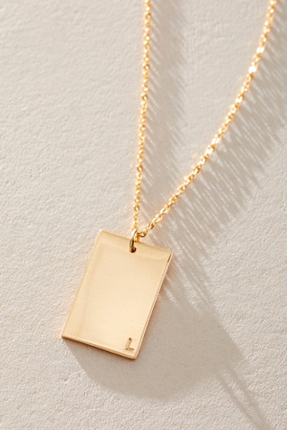 Set & Stones Personalized Goldie Necklace