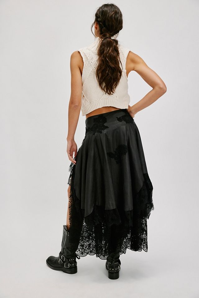 Jupe en cuir Nigel Preston Bad Fairy #1