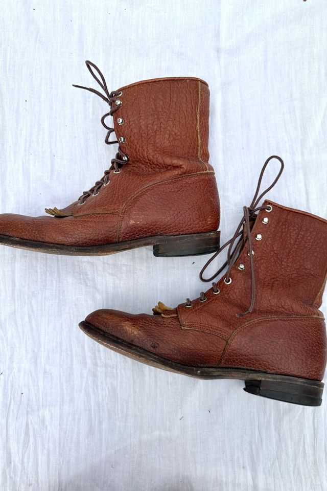 Vintage Justins Roper Boots Selected by Grievous Angel Vintage #3