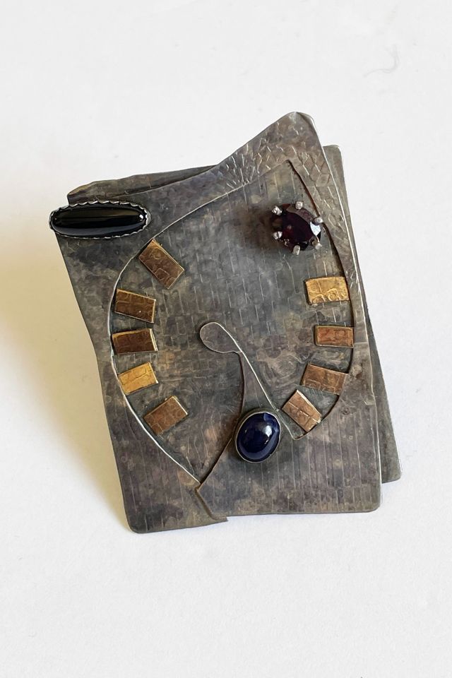 Vintage 1988 Artisan Sterling and Garnet in Selected by FernMercantile #1