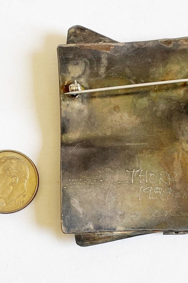 Vintage 1988 Artisan Sterling and Garnet in Selected by FernMercantile #3