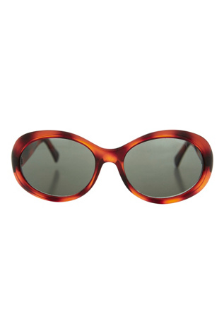 Vintage Bee Sunglasses Selected by Sunglass Museum at Free People in Brown