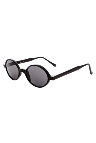 Vintage Ashton Sunglasses Selected by Sunglass Museum at Free People in Black