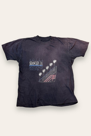 Vintage 1980's Hotel Shangri-La Santa Monica T-Shirt Selected By Afterlife Boutique