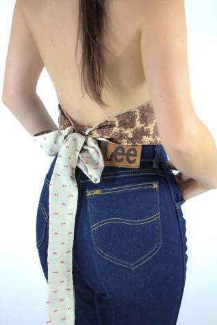 1980s Deadstock Lee Ms. Rider Strait Leg Jeans Selected By Moons + Junes Vintage