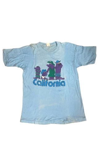 1980s Vintage California Alligators T-Shirt Selected by BusyLady Baca & The Goods