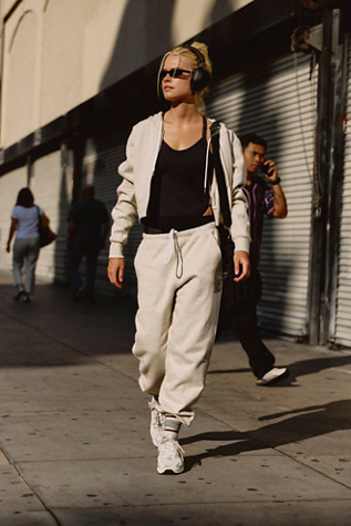 For The Win Joggers by FP Movement at Free People, Oatmeal Heather, L