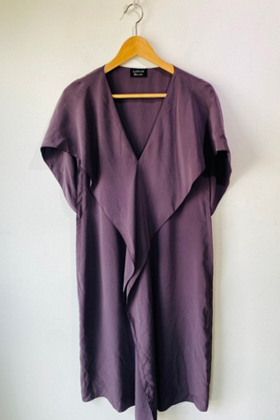 vintage LANVIN purple double setup