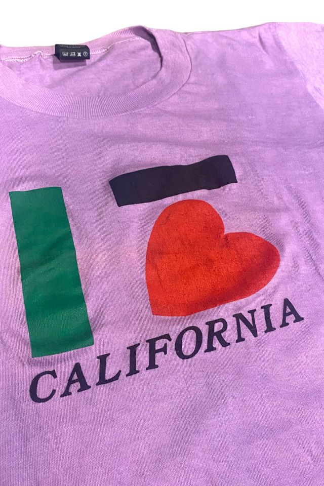 1980s Vintage I Heart California T-Shirt Selected by BusyLady Baca & The Goods #2