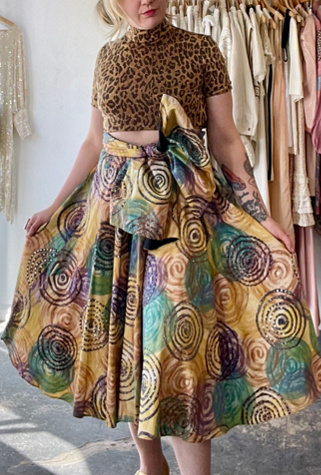 Vintage Desmond’s Painted Sequin Skirt Selected by The Curatorial Dept.