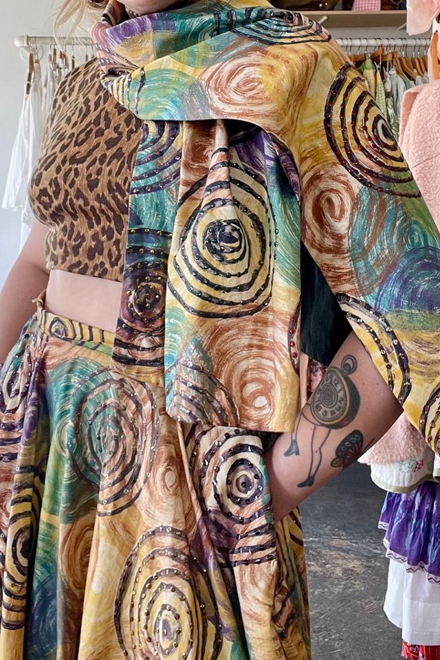 Vintage Desmond’s Painted Sequin Skirt Selected by The Curatorial Dept. #1