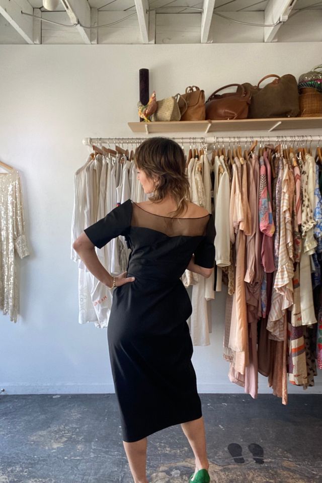 Vintage Ceil Chapman Classic Black Marilyn Monroe Dress Selected by The Curatorial Dept. #1