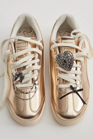 Shoe Charm & Pin Pack At Free People In Silver Heart