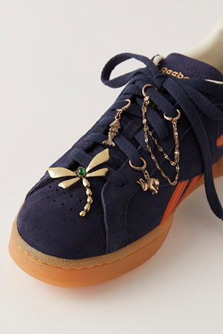 Shoe Charm & Pin Pack At Free People In Brass Dragonfly