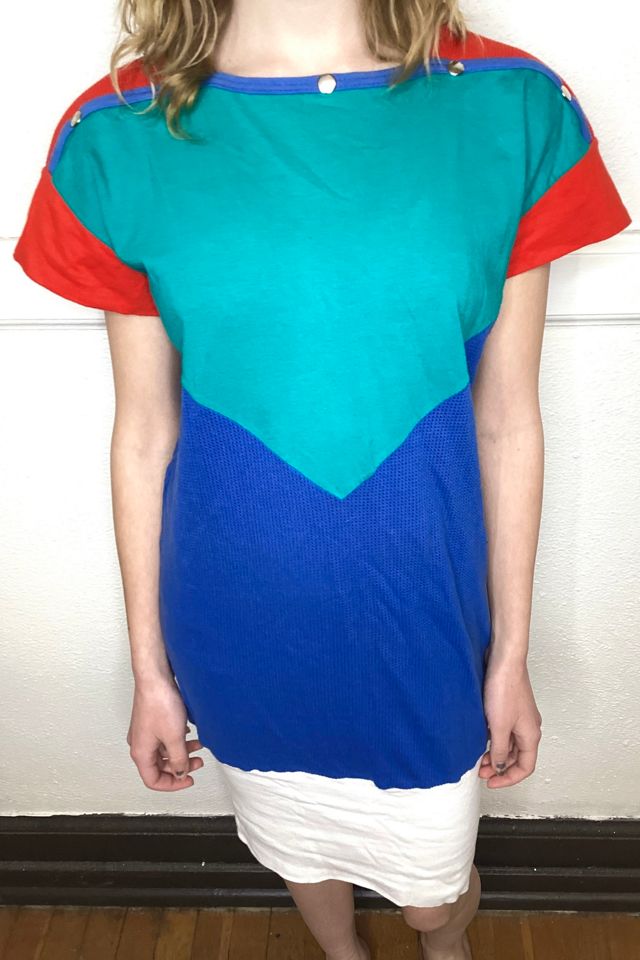Vintage 1980s New Wave T-Shirt Dress Selected by Cherry #1