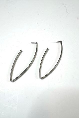 Vintage 1970s New Wave Geometric Stud Earrings Selected by Cherry