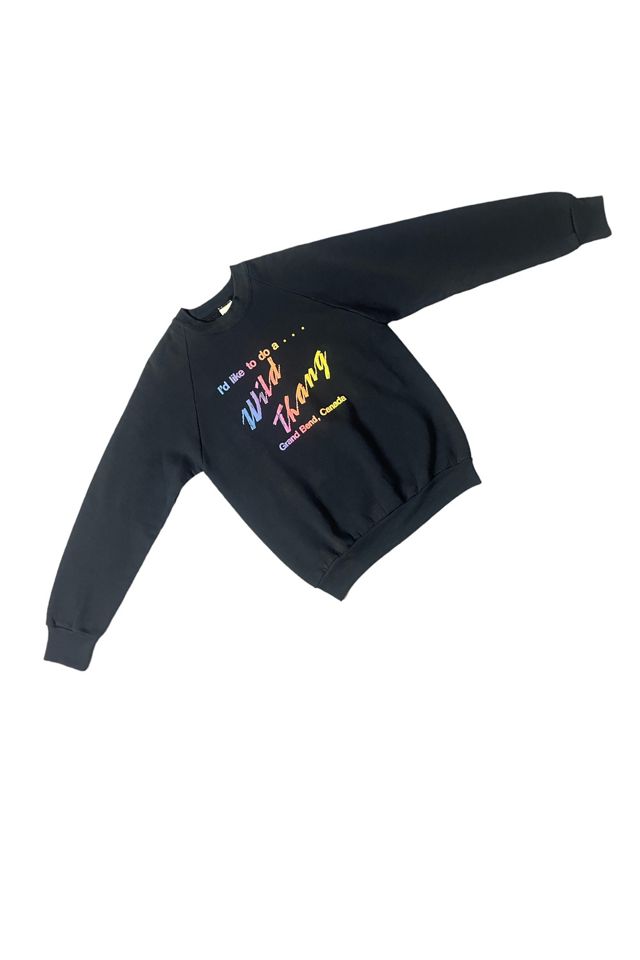 Vintage Black Wild Thang Graphic Sweatshirt Selected By Ankh By Racquel Vintage #3
