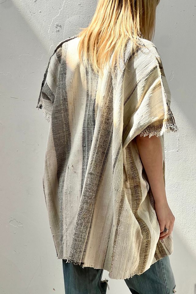 Anna Corinna Reworked Vintage Woven Stripe Rag Jacket #1