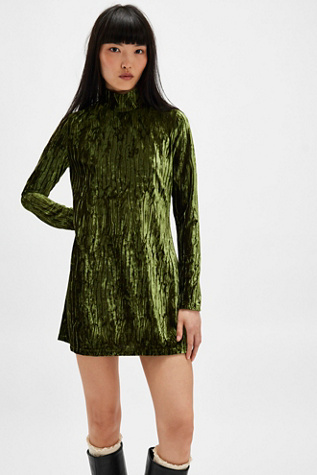 Anna Sui Velvet Turtleneck Dress