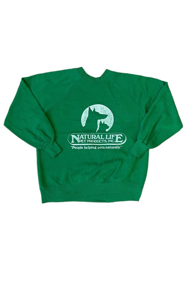 1980's Nature Life Soft Sweatshirt Selected By Villains Vintage