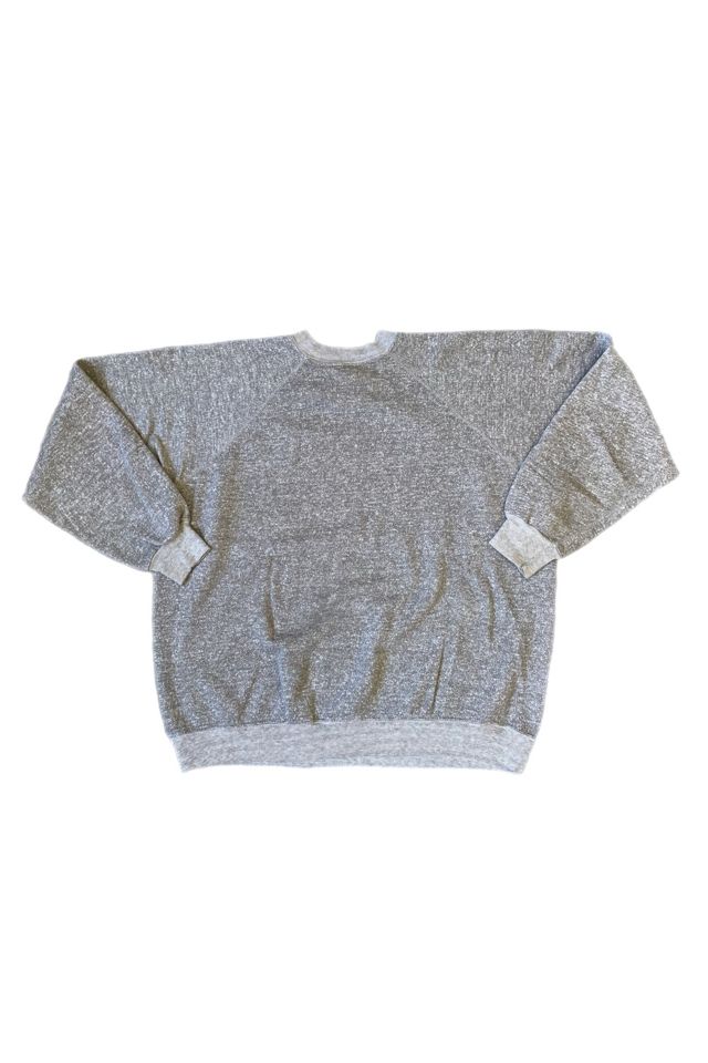 1970's Two Tone Heather Gray Sweatshirt Selected By Villains Vintage