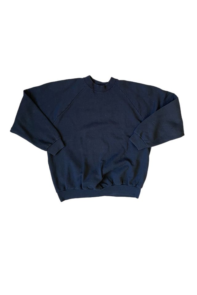 1990's Black Sweatshirt Selected By Villains Vintage