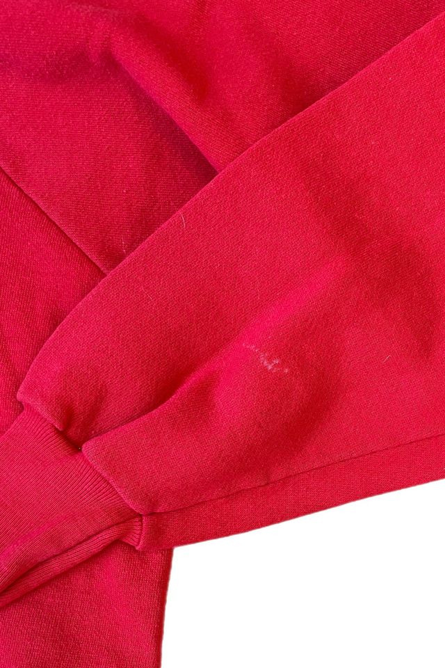 1980's Wisconsin Badgers Hooded Sweatshirt Selected By Villains Vintage #2