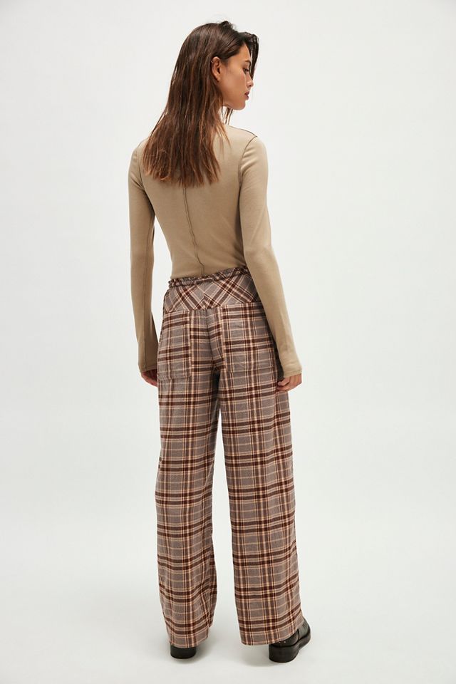 Free People ★ Hudson Canyon Plaid Pants Hudson Canyon Pants | Free People