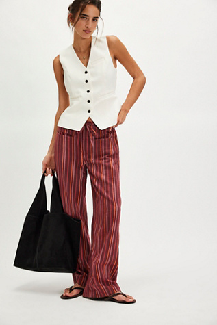 Hudson Canyon Pants by Free People in Red, Size: XS
