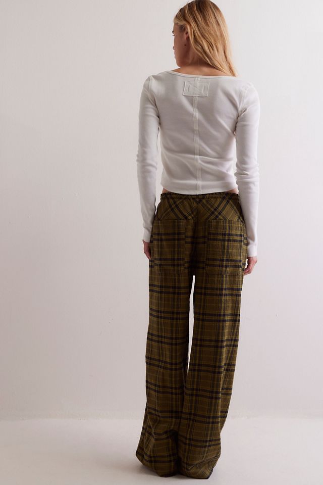 Free People ★ Hudson Canyon Plaid Pants Hudson Canyon Pants | Free People