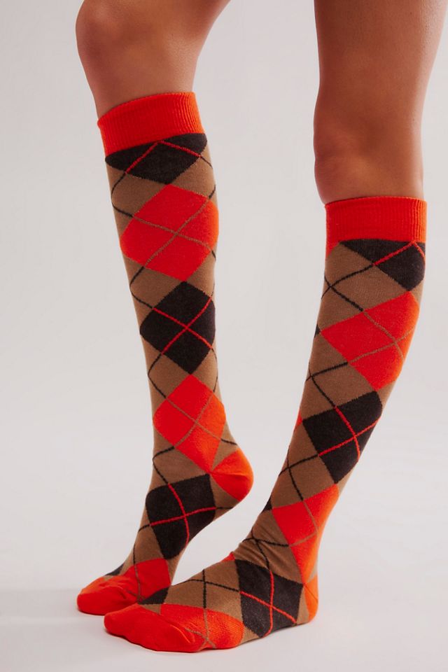 Anna Sui Argyle Socks #1