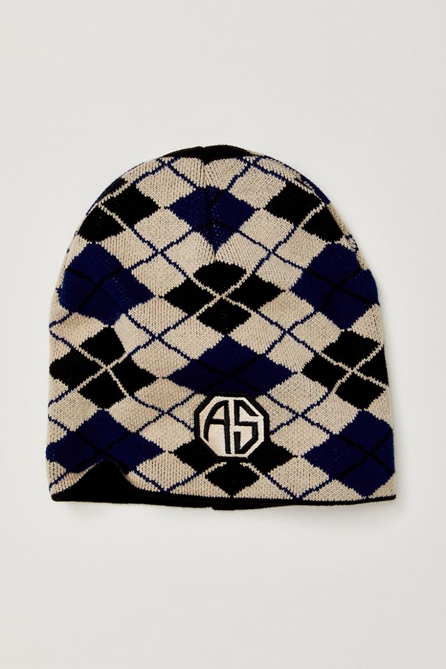 NWT Free People x Anna Sui Beanie Anna Sui Argyle Beanie | Free People UK main image 4