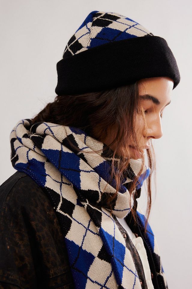 NWT Free People x Anna Sui Beanie Anna Sui Argyle Beanie | Free People UK main image 2