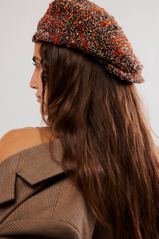 Anna Sui Paperboy Cap at Free People in Cinnamon