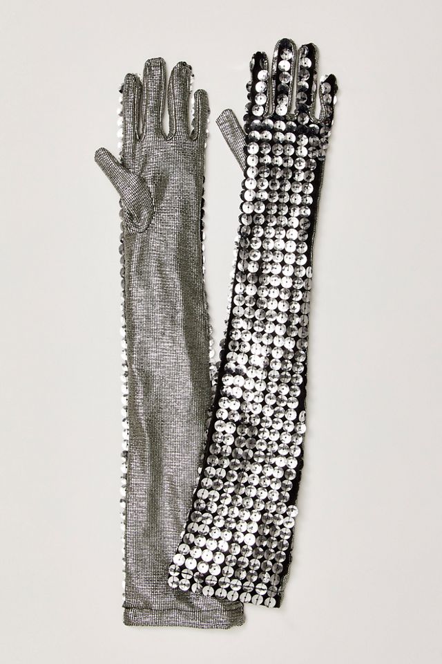 Anna Sui Pailettes Gloves #1