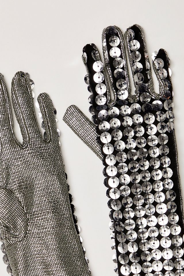 Anna Sui Pailettes Gloves #2