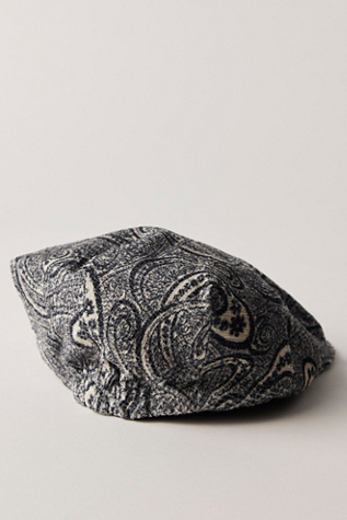 Anna Sui Paisley Paperboy Hat