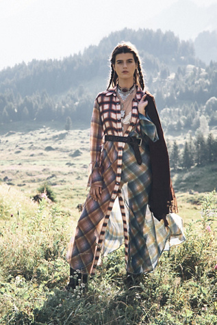 ワンピース Galliera Plaid Long Dress 15506001_cc7005f8-73c0-44b5-