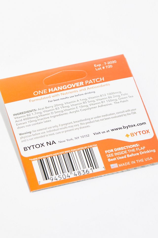 Bytox Hangover Patch 4-Pack #1