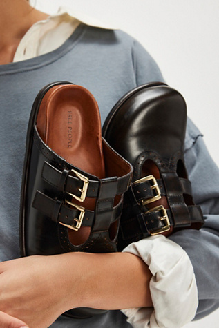 Shoreditch Buckle Mules