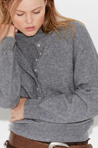 Porta Cashmere Henley Sweater product page
